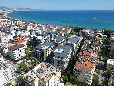 Просторный пентхаус в 120 метрах от пляжа в центре Аланьи