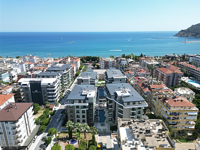 Просторный пентхаус в 120 метрах от пляжа в центре Аланьи