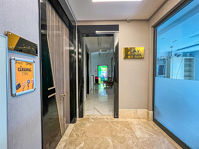 Меблированный пентхаус с видом на горы в районе Махмутлар Аланья