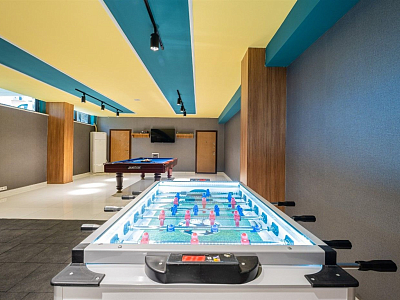 Меблированная квартира 1+1 с видом на бассейн в районе Оба