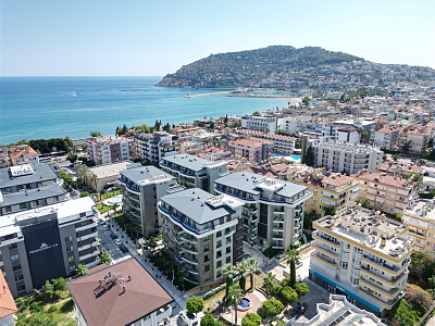 Просторный пентхаус в 120 метрах от пляжа в центре Аланьи