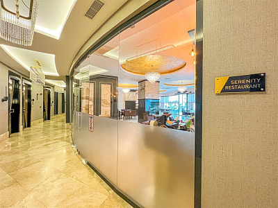 Меблированный пентхаус с видом на горы в районе Махмутлар Аланья