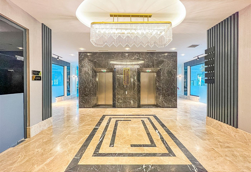 Меблированный пентхаус с видом на горы в районе Махмутлар Аланья