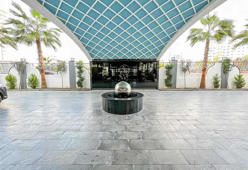 Меблированный пентхаус с видом на горы в районе Махмутлар Аланья