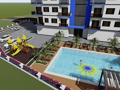 Квартиры в новом комплексе в Авсалларе