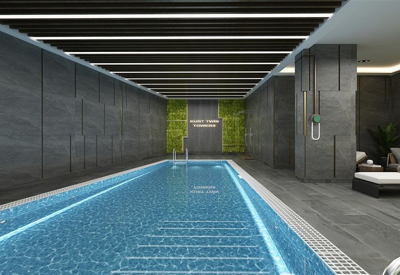 Апартаменты 1+1, 2+1 и 3+1 в районе Махмутлар