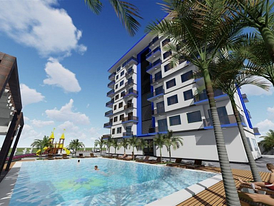 Квартиры в новом комплексе в Авсалларе