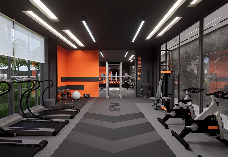 Новые апартаменты 1+1 на первой береговой линии в Махмутларе