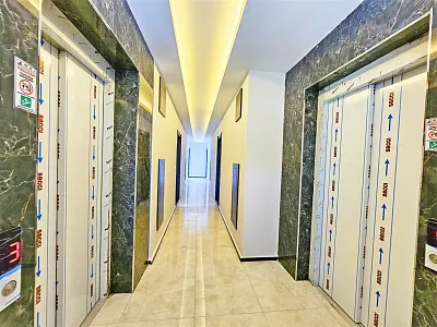 Квартира планировкой 1+1 на первой береговой линии в районе Каргыджак